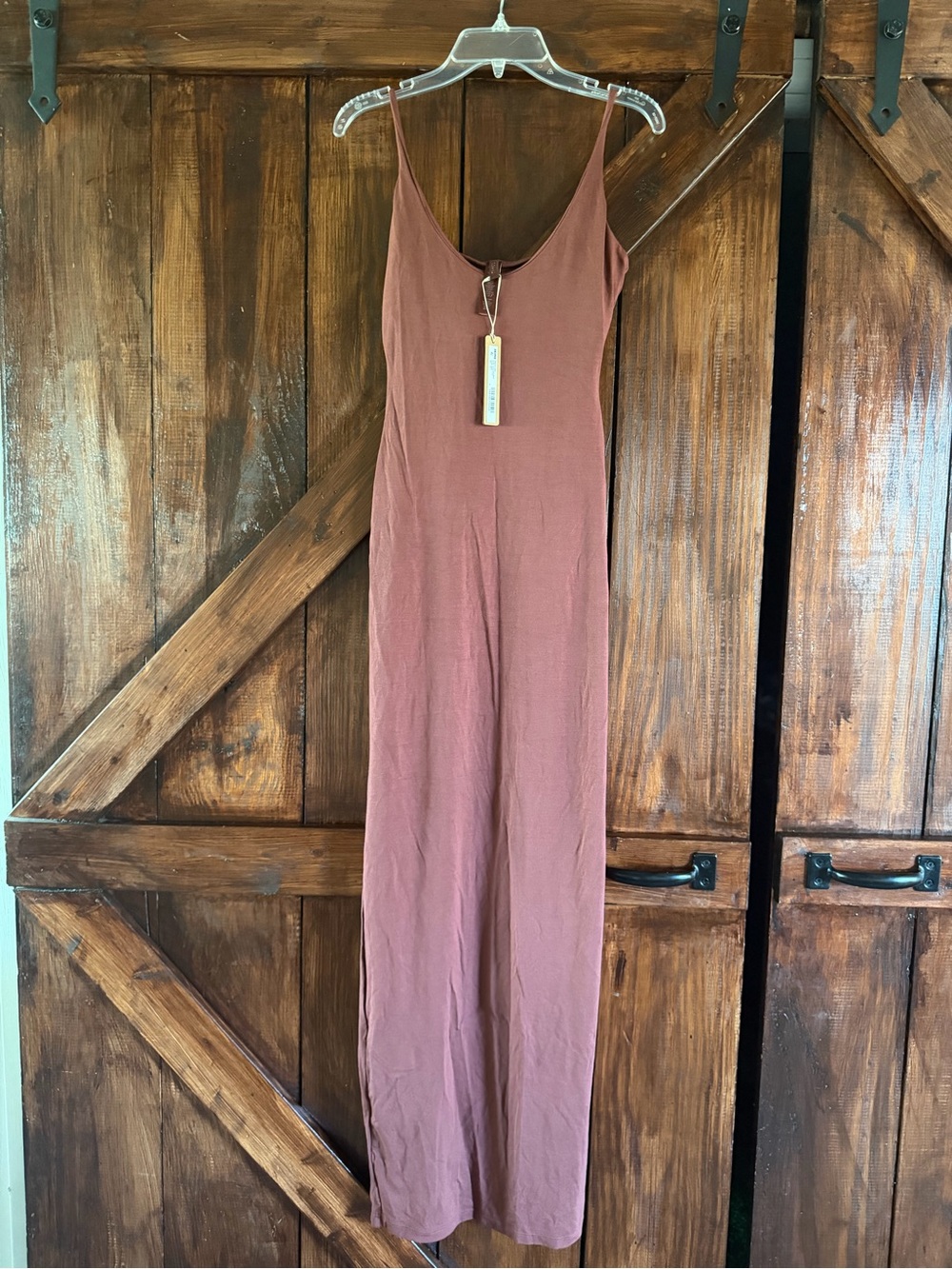 SKIMS Scoop Neck Dress